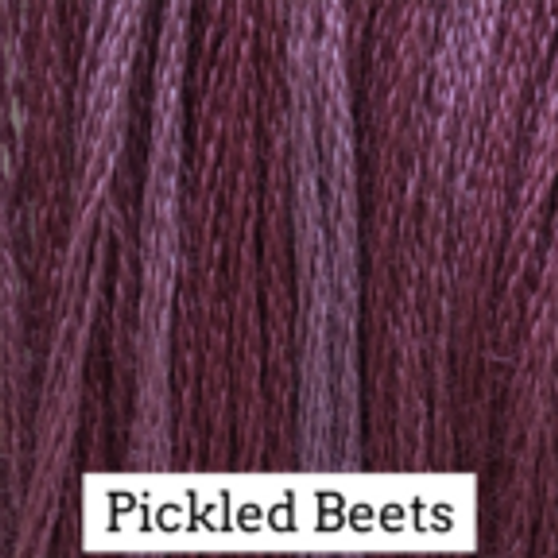 Classic Colorworks Hand Dyed Floss 5 yds Pickled Beets