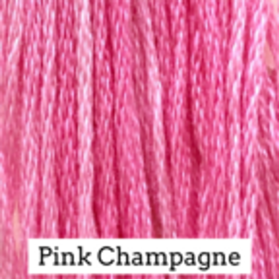 Classic Colorworks Hand Dyed Floss 5 yds Pink Champagne