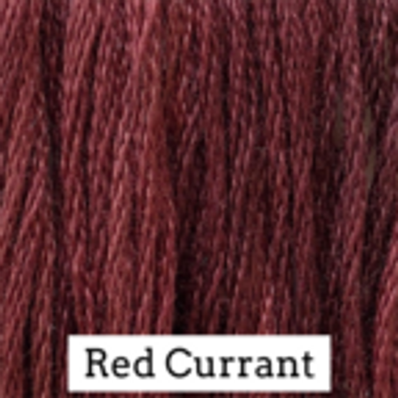 Classic Colorworks Hand Dyed Floss 5 yds Red Currant