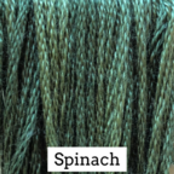 Classic Colorworks Hand Dyed Floss 5 yds Spinach