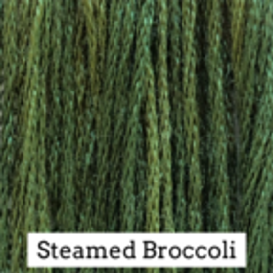Classic Colorworks Hand Dyed Floss 5 yds Steamed Broccoli
