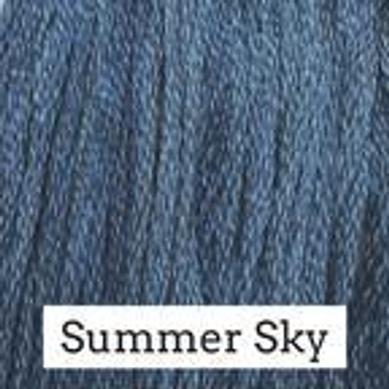 Classic Colorworks Hand Dyed Floss 5 yds Summer Sky