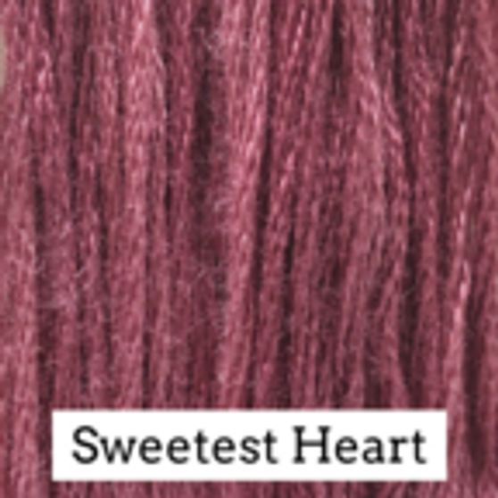 Classic Colorworks Hand Dyed Floss 5 yds Sweetest Heart