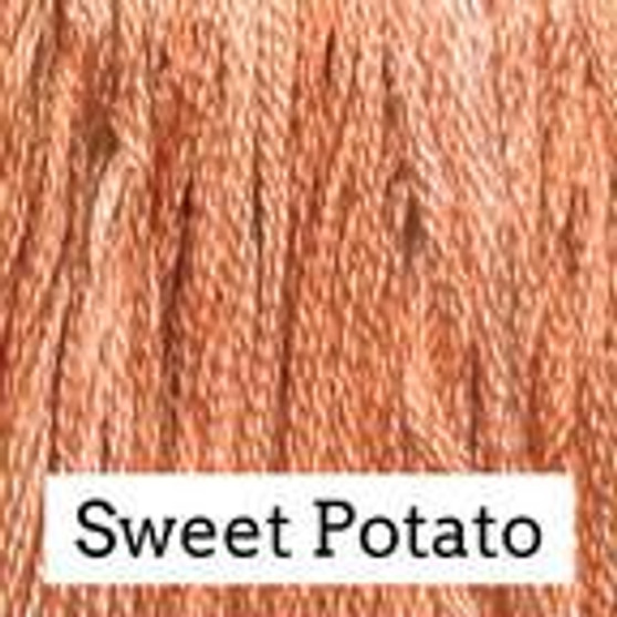 Classic Colorworks Hand Dyed Floss 5 yds Sweet Potato