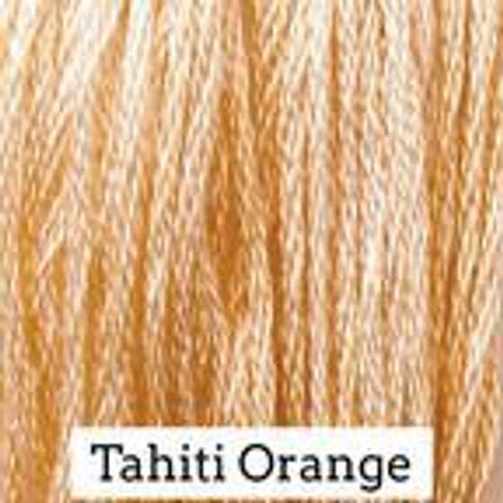 Classic Colorworks Hand Dyed Floss 5 yds Tahiti Orange