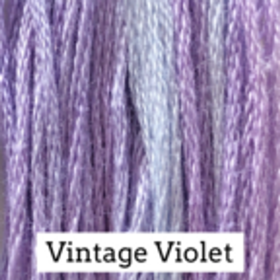 Classic Colorworks Hand Dyed Floss 5 yds Vintage Violet