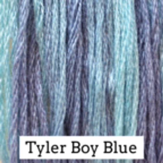 Classic Colorworks Hand Dyed Floss 5 yds Tyler Boy Blue