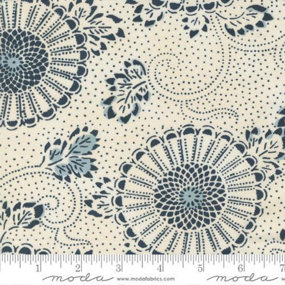 Indigo Blooming 48090 18 One Yard