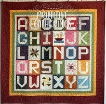 Mini Alphabet Quilt PRI-442 - Primitive Gatherings Quilt Shop