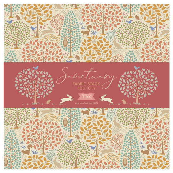 Sanctuary Fabric Stack 10" Squares 40 pc.
