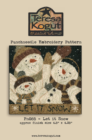 Let It Snow Punch Needle