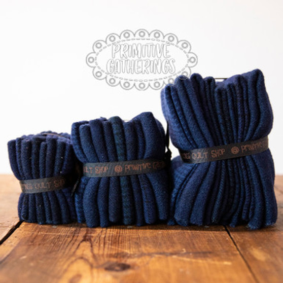 Navy Wool Texture Bundle-W