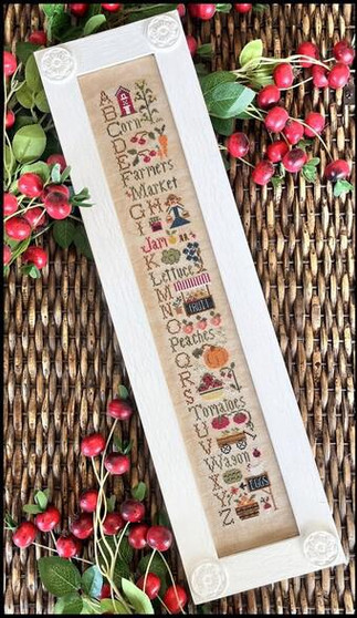 Farmers Market ABC's Cross Stitch