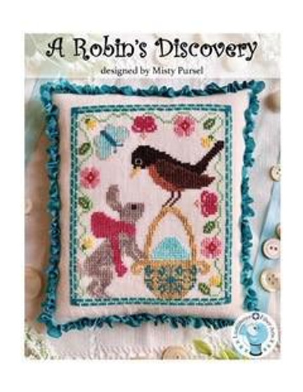A Robin's Discovery Cross Stitch