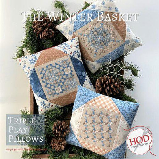 The Winter Basket Cross Stitch