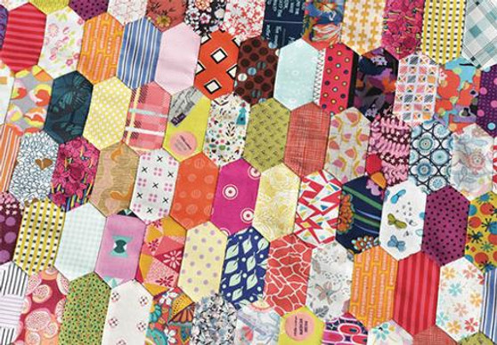 Postcard Project #5 Stretched Hex by Jen Kingwell Postcard Project #5 Stretched Hex by Jen Kingwell