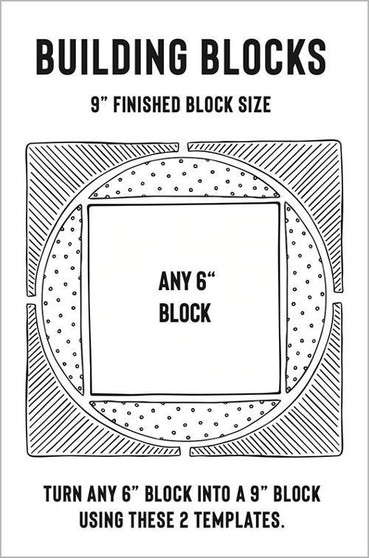 6" Building Block by Jen Kingwell