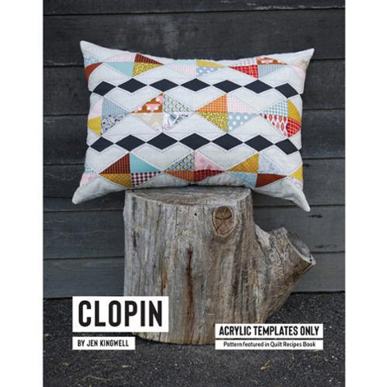 Clopin Cushion Template by Jen Kingwell