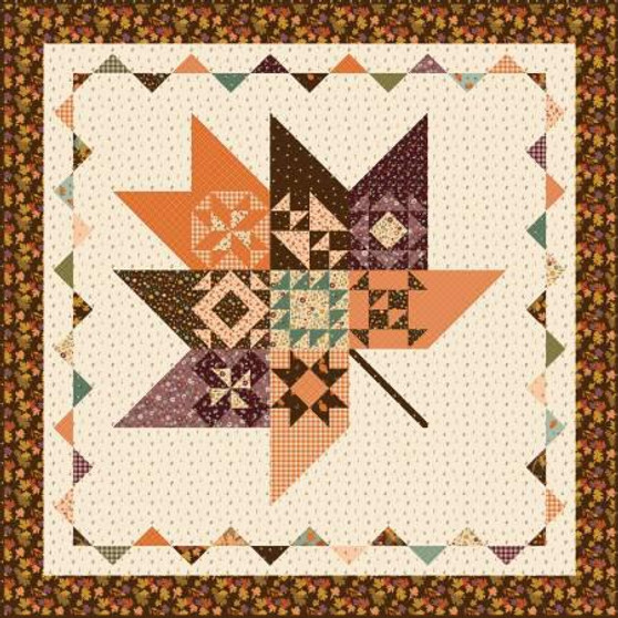 Pressed Leaves Quilt Kit
