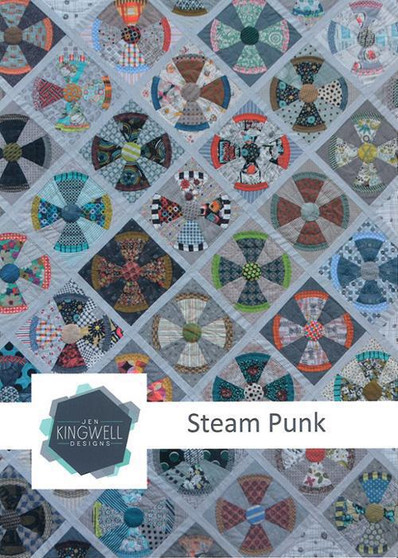 Steam Punk Pattern by Jen Kingwell