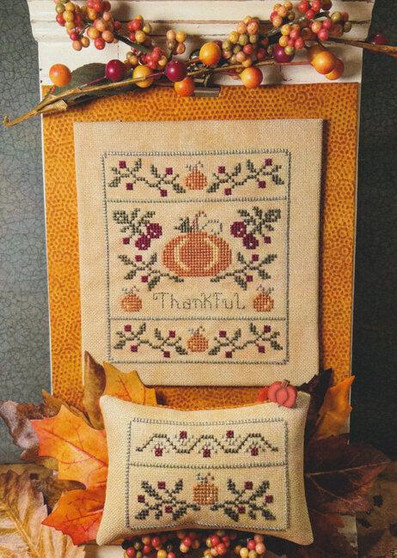 Autumn Gratitude Cross Stitch