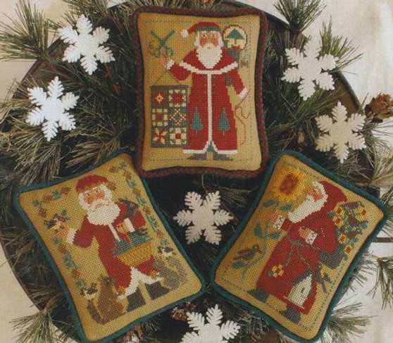 Santas Revisited Cross Stitch