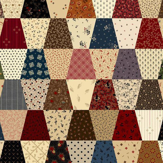 Cotton Thimble Miniatures R171482D Multicolor One Yard