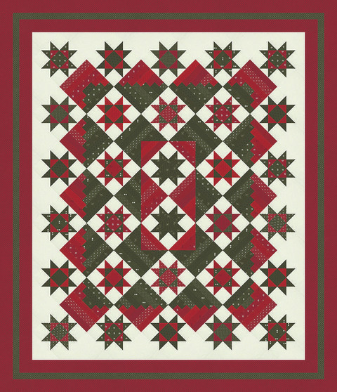 Wisconsin Christmas Quilt Kit PREORDER ($140.25)