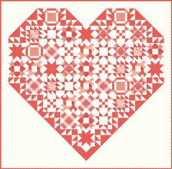 You & Me Endless Love Quilt Kit