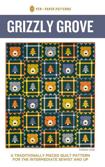 Grizzly Grove Quilt Pattern by Elizabeth Hartman