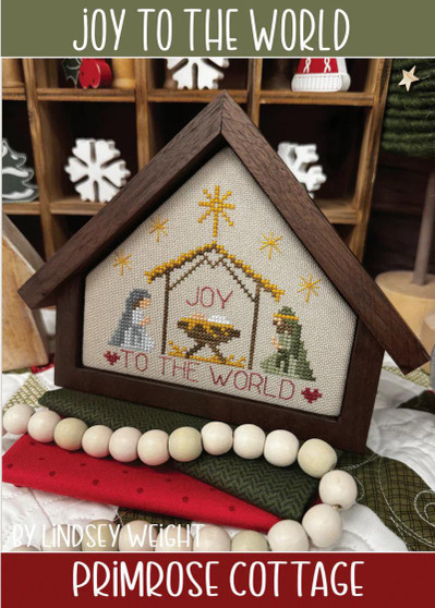 Joy To the World Nativity Cross Stitch