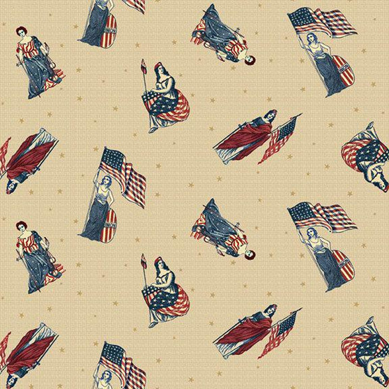 American Icons R101741D Beige One Yard