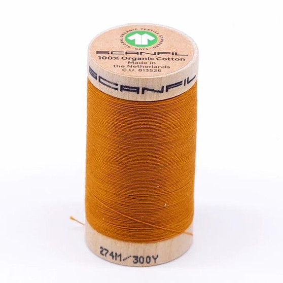 Sunflower 30wt Organic Cotton Thread 300Yd