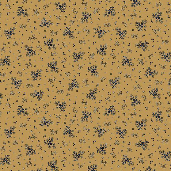 Indigo Schoolhouse R221699D Gold One Yard