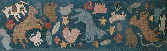 Bill's Buddies Rug Hooking Kit by Barbara Carroll