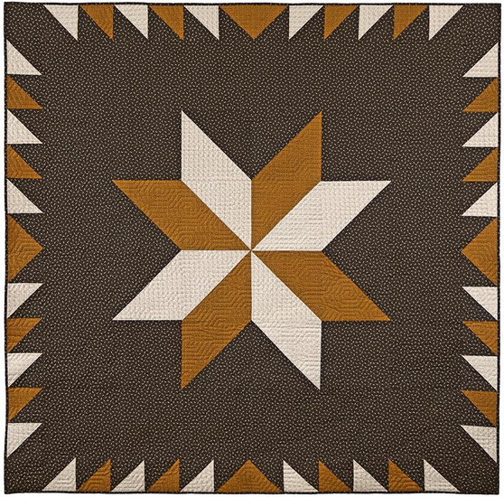 Wildflower Star Quilt Kit PREORDER ($89.25)