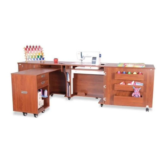 Aussie Sewing Cabinet with Electric Lift