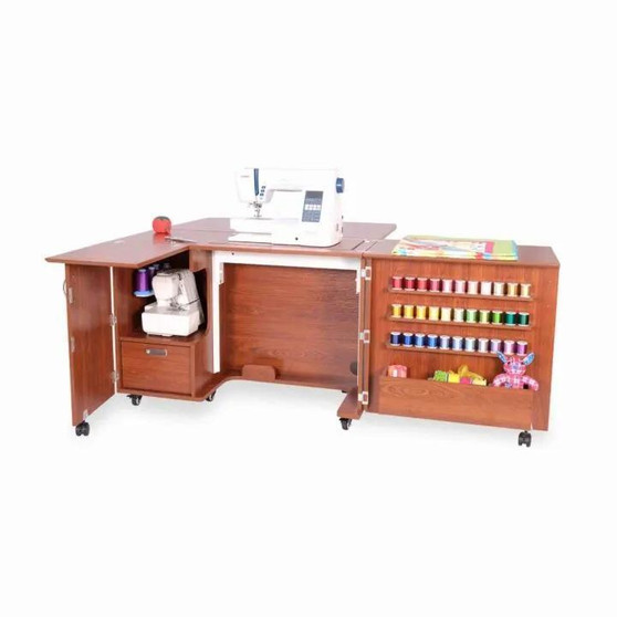 Wallaby Sewing Cabinet with Electric Lift