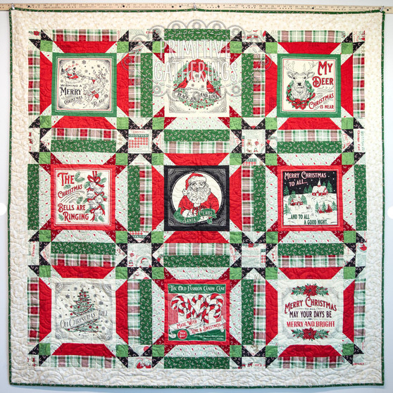 Peace and Joy Quilt by Stacey Iest Hsu