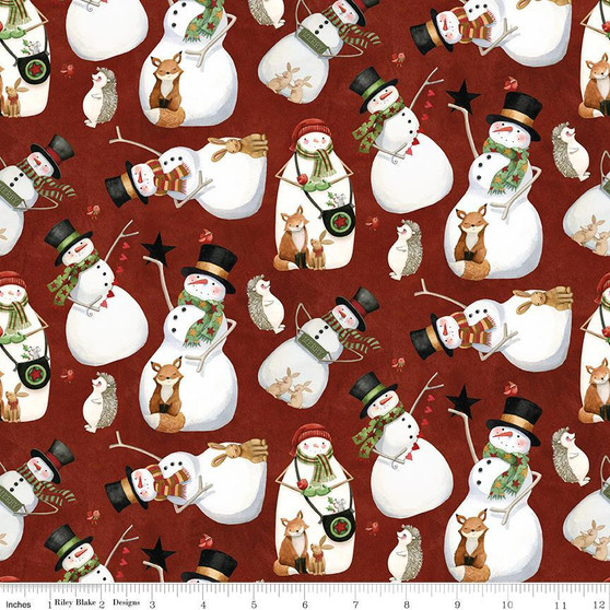 Northern Christmas C17831 Red One Yard