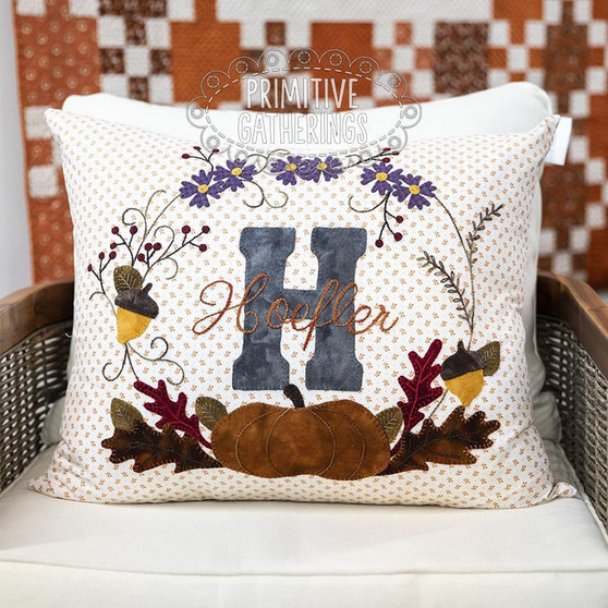 Autumn Embrace Pillow PRI-2138 Pattern Only W