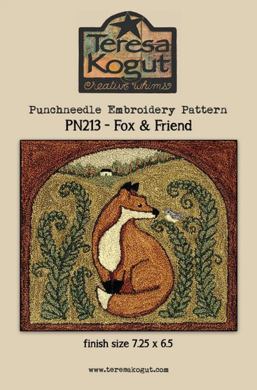 Fox and Friend Punch Needle