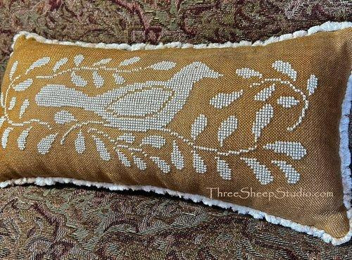 Fraktur Dove Cross Stitch