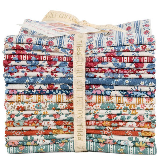 Tilda Village Life Fat Quarter Bundle 20pc.