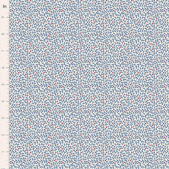 Tilda Village Life 110184 Lillian Blue One Yard