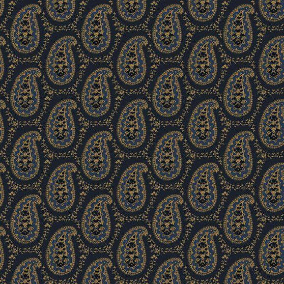 Sturbridge Village Charm R332192D Navy One Yard