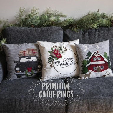 Kit and Pattern for Coming Home For Christmas PRI-863 W