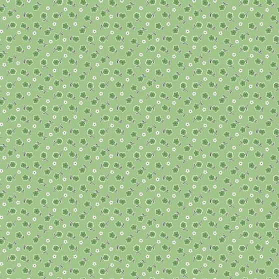 Stitch Bloom C10925 Green One Yard