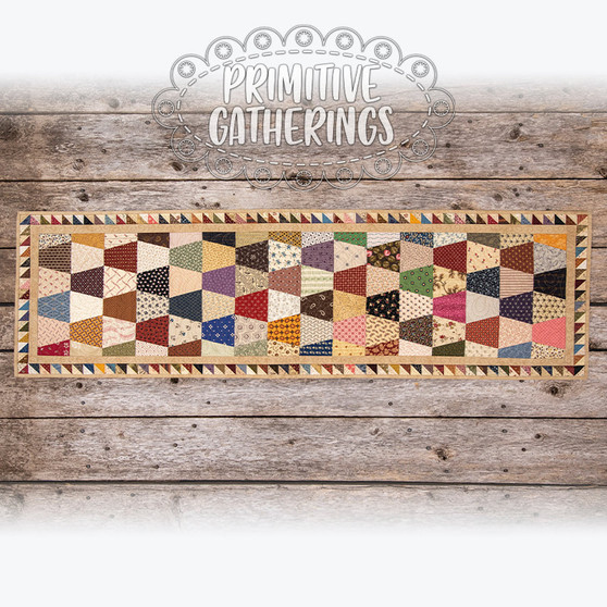 PRI-387 Tumbling Along Table Runner