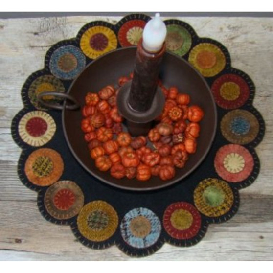 PRI-195 Scrappy Penny Candle Mat Pattern